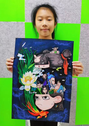 绘画作品展现
