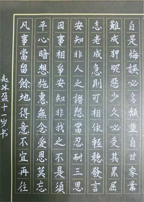 书法作品展现