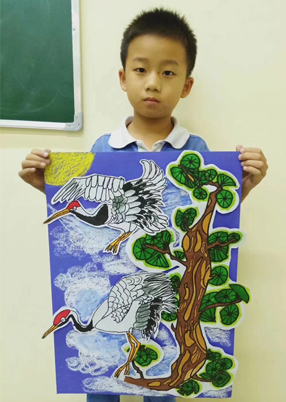 绘画作品展现