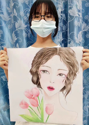 绘画作品展现
