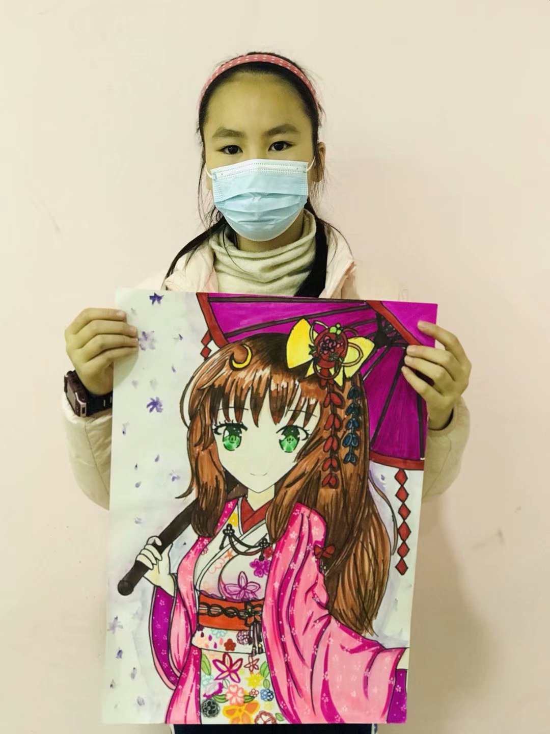 绘画作品展现