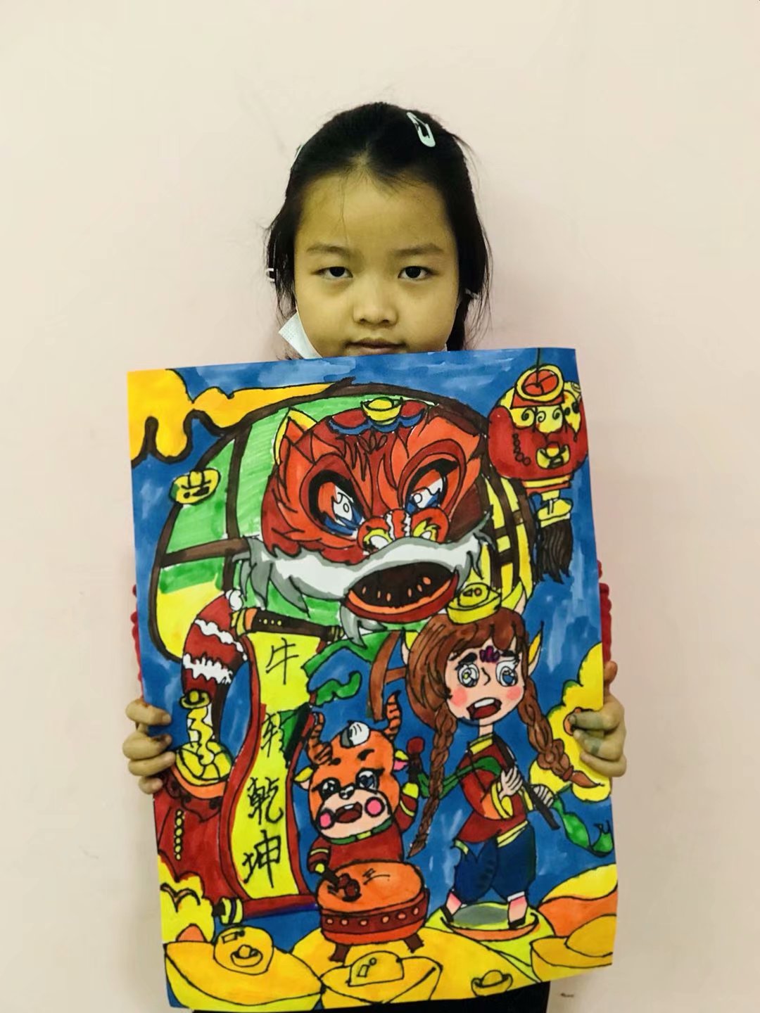 绘画作品展现
