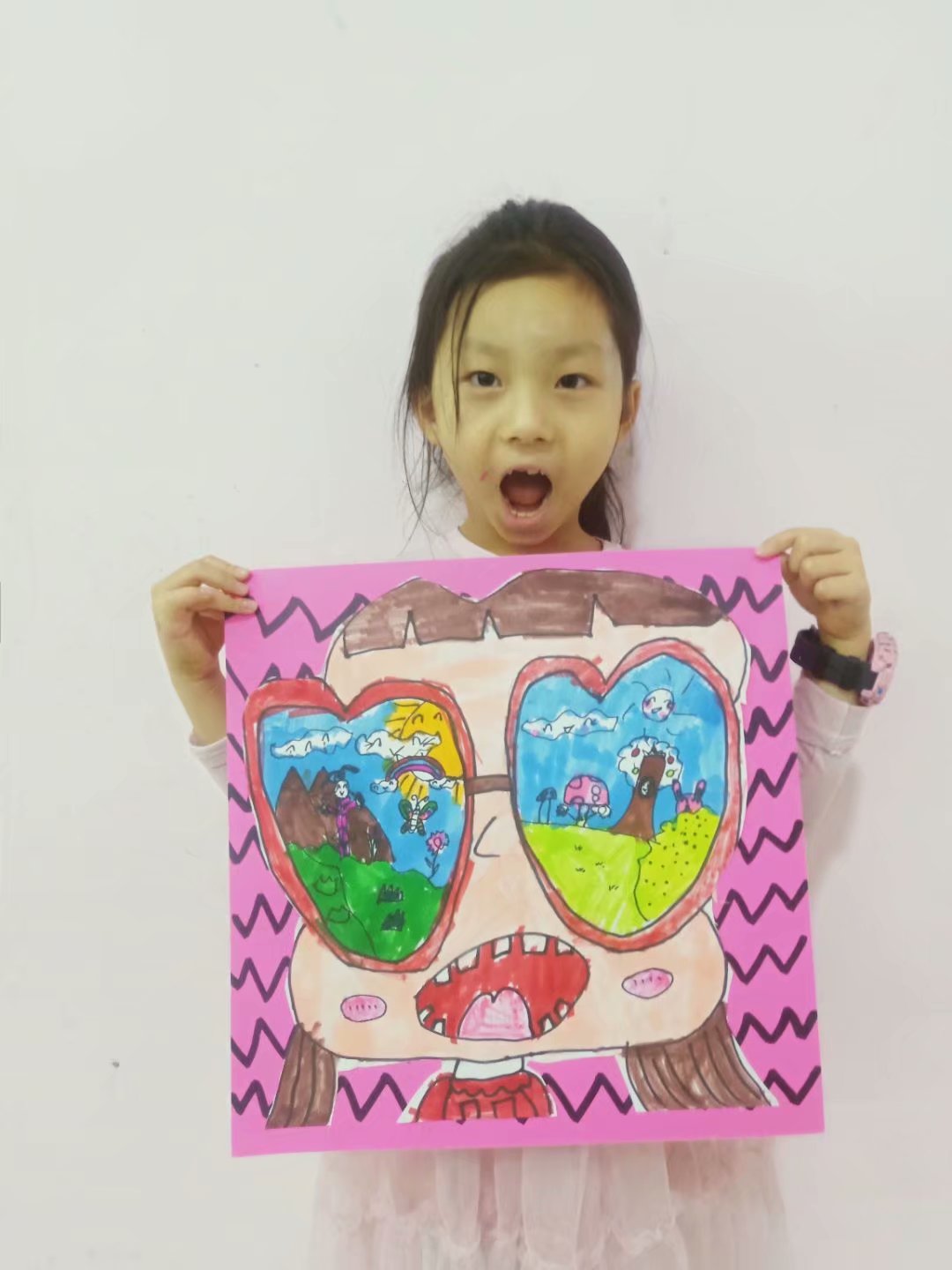 绘画作品展现
