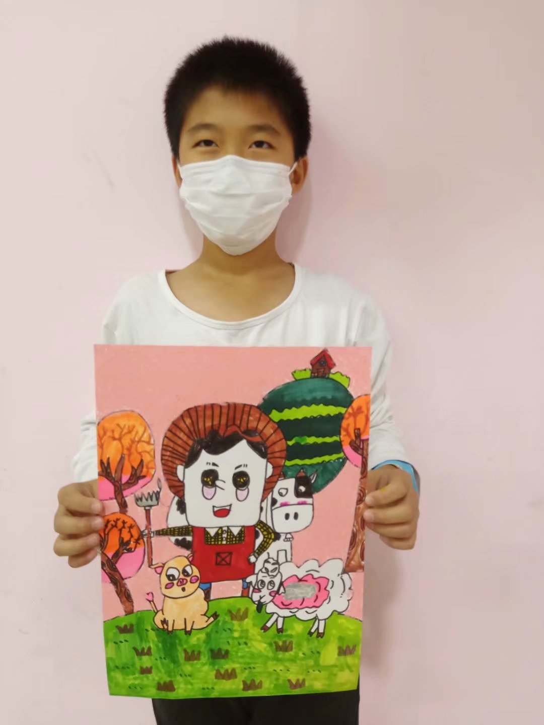 绘画作品展现