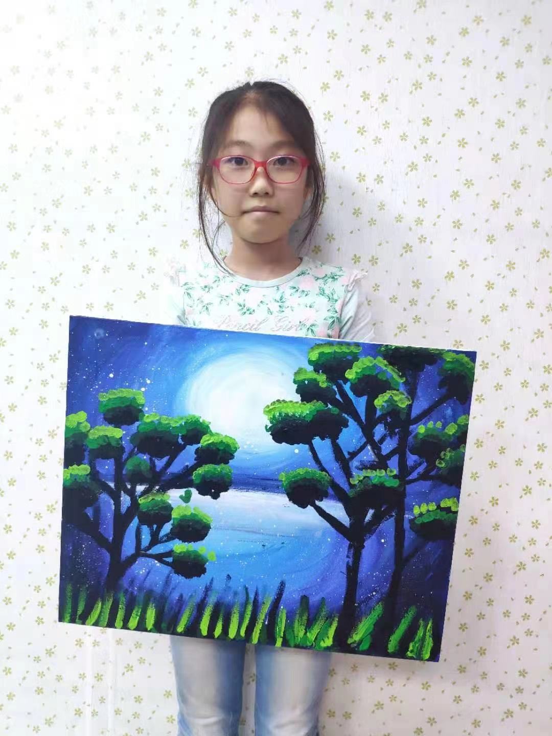 绘画作品展现