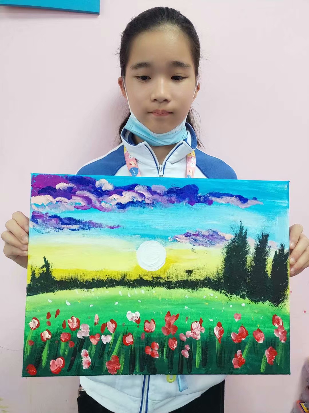 绘画作品展现