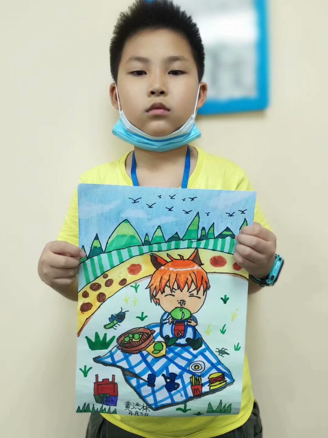 绘画作品展现