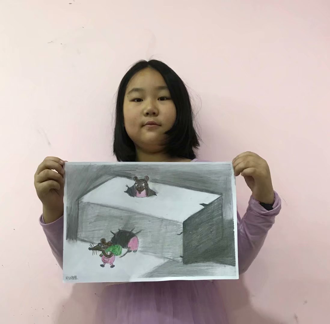 绘画作品展现
