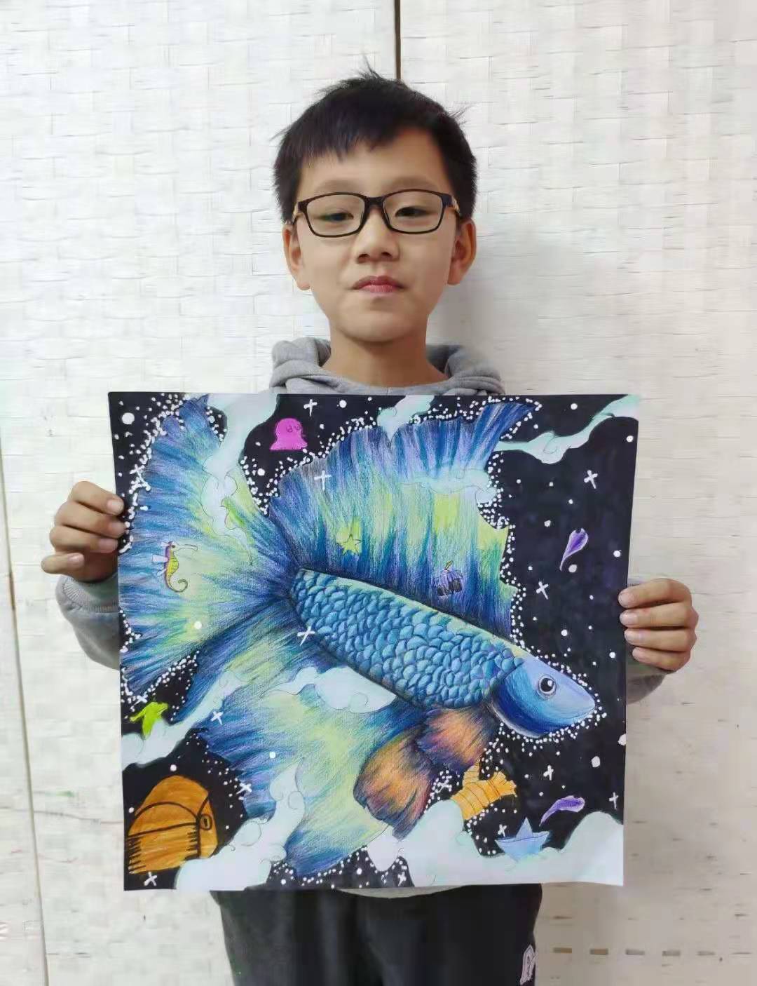 绘画作品展现
