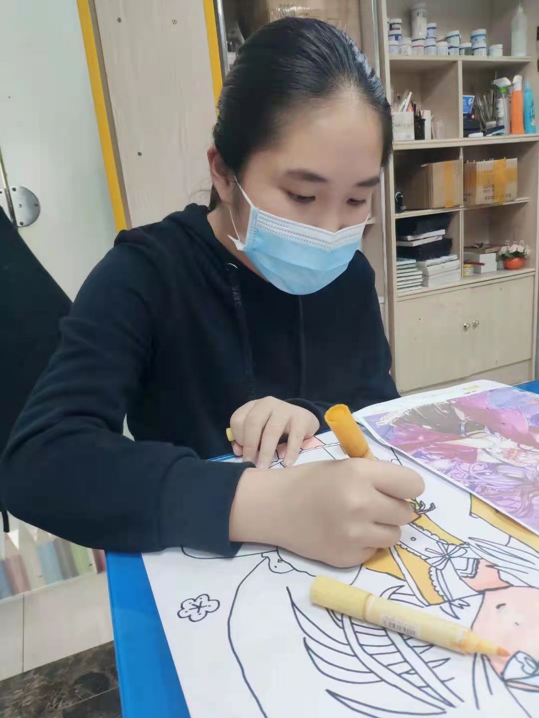 绘画作品展现
